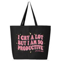 I Cry A Lot But I Am So Productive Its An Art Ttpd Taylor Lover 25L Jumbo Tote