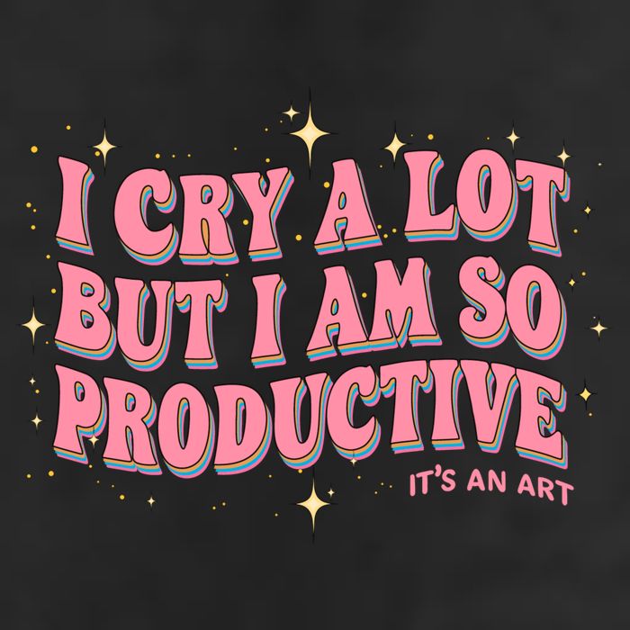 I Cry A Lot But I Am So Productive Its An Art Ttpd Taylor Lover 25L Jumbo Tote