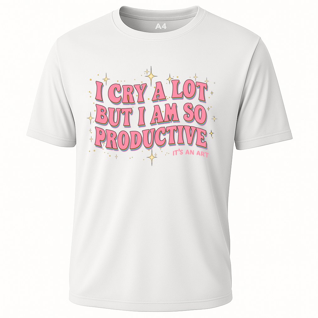 I Cry A Lot But I Am So Productive Its An Art Ttpd Taylor Lover Performance Shirt