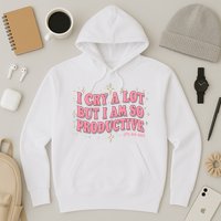 I Cry A Lot But I Am So Productive Its An Art Ttpd Taylor Lover Hoodie