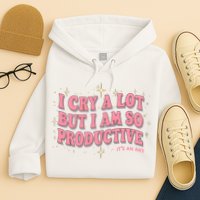 I Cry A Lot But I Am So Productive Its An Art Ttpd Taylor Lover Hoodie