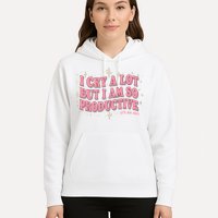 I Cry A Lot But I Am So Productive Its An Art Ttpd Taylor Lover Hoodie