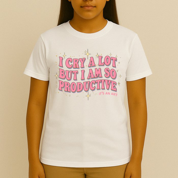 I Cry A Lot But I Am So Productive Its An Art Ttpd Taylor Lover T-Shirt