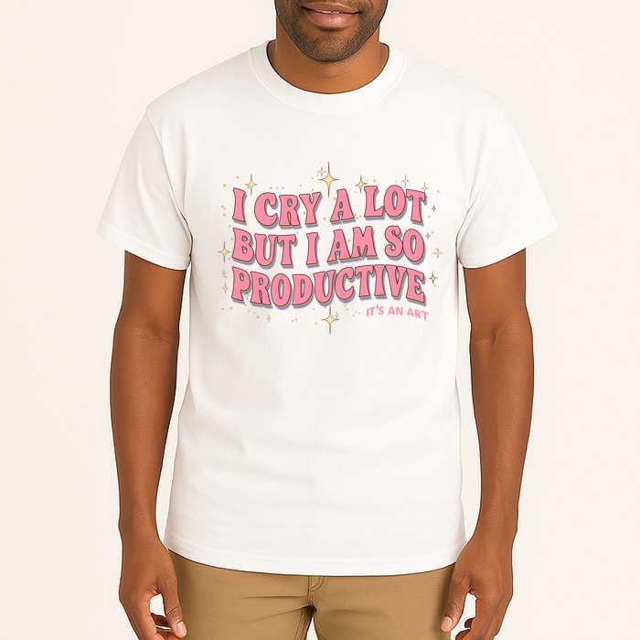 I Cry A Lot But I Am So Productive Its An Art Ttpd Taylor Lover Tall T-Shirt