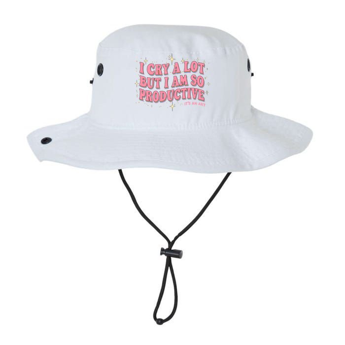 I Cry A Lot But I Am So Productive Its An Art Ttpd Taylor Lover Bucket Hat