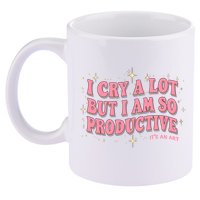 I Cry A Lot But I Am So Productive Its An Art Ttpd Taylor Lover 11oz C Handle Ceramic Mug