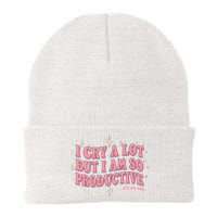 I Cry A Lot But I Am So Productive Its An Art Ttpd Taylor Lover Beanie