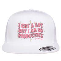 I Cry A Lot But I Am So Productive Its An Art Ttpd Taylor Lover Flatbill Hat