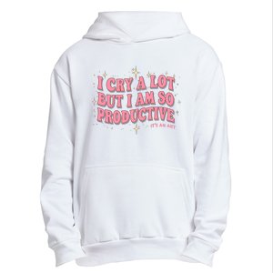 I Cry A Lot But I Am So Productive Its An Art Ttpd Taylor Lover Urban Pullover Hoodie