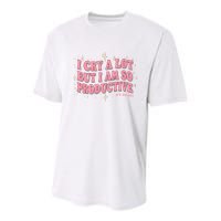 I Cry A Lot But I Am So Productive Its An Art Ttpd Taylor Lover Youth Performance Sprint T-Shirt