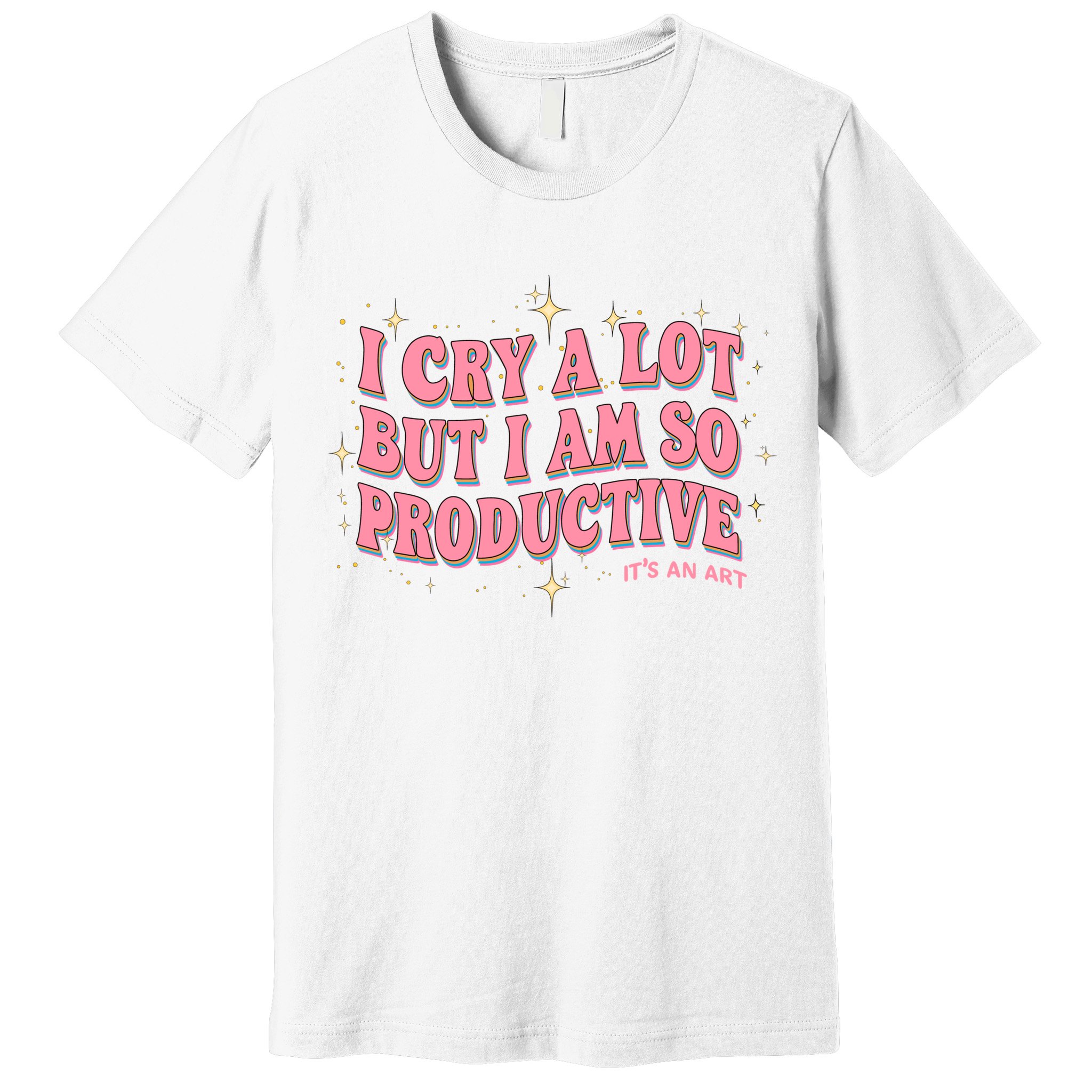 I Cry A Lot But I Am So Productive Its An Art Ttpd Taylor Lover Premium T-Shirt