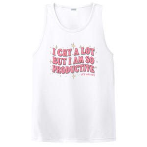 I Cry A Lot But I Am So Productive Its An Art Ttpd Taylor Lover PosiCharge Competitor Tank