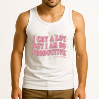 I Cry A Lot But I Am So Productive Its An Art Ttpd Taylor Lover Tank Top