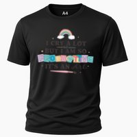I Cry A Lot I Am So Productive ItS An Art Ttpd Taylor Lover Cooling Performance Crew T-Shirt