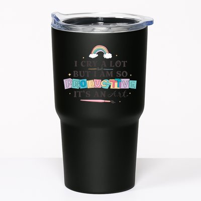 I Cry A Lot I Am So Productive ItS An Art Ttpd Taylor Lover Tumbler