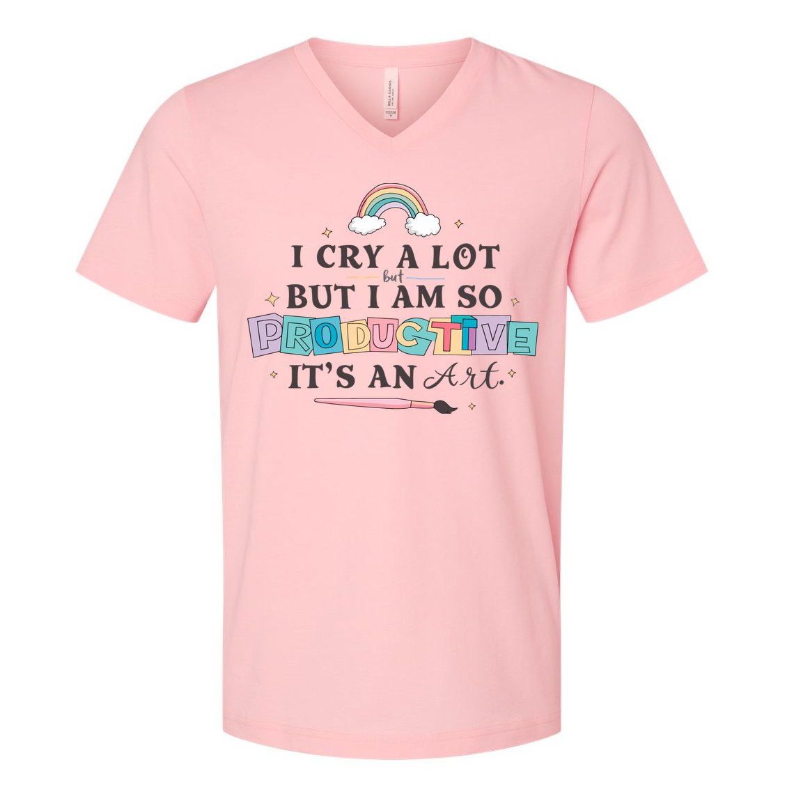 I Cry A Lot I Am So Productive ItS An Art Ttpd Taylor Lover V-Neck T-Shirt