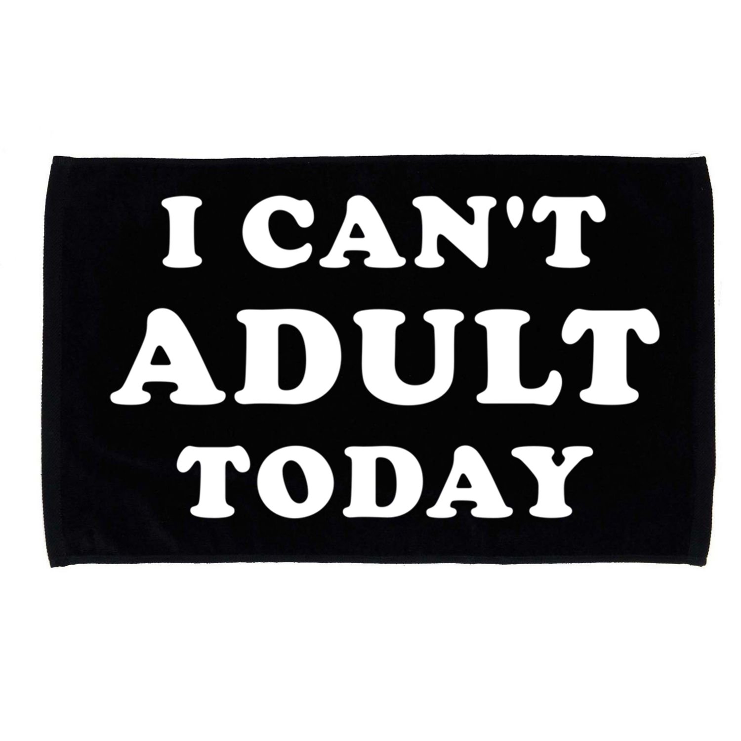 I Can’t Adult Today (I Cannot Adult Today) Cool Gift Microfiber Hand Towel
