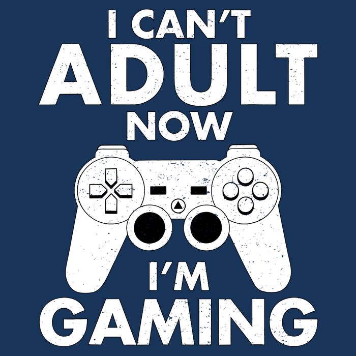 I CanT Adult Now IM Gaming Gamer Gift Womens Tank Top