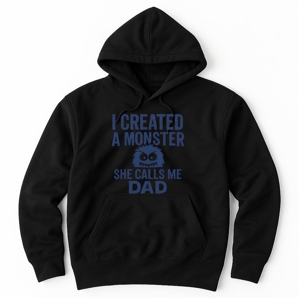 I Created a Monster - Perfect for Father's Day Gifts Hoodie