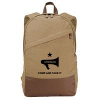 Infowars.Com Come And Take It Cotton Canvas Backpack