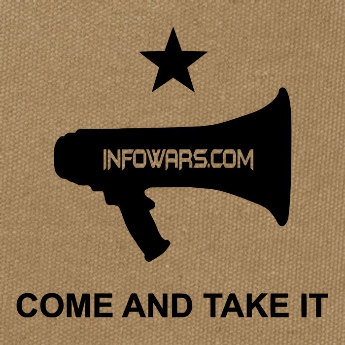 Infowars.Com Come And Take It Cotton Canvas Backpack