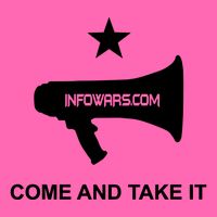 Infowars.Com Come And Take It Stripe Pom Pom Beanie