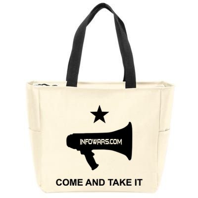 Infowars.Com Come And Take It Zip Tote Bag