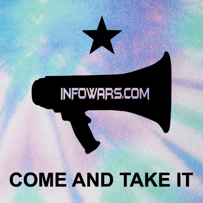 Infowars.Com Come And Take It Legacy Tie Dye Trucker Hat