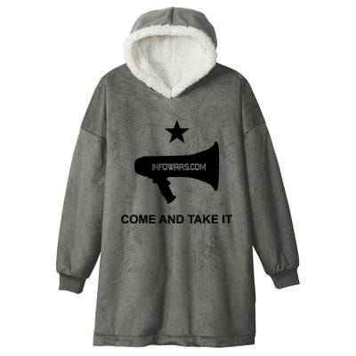 Infowars.Com Come And Take It Hooded Wearable Blanket