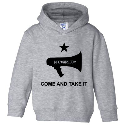 Infowars.Com Come And Take It Toddler Hoodie