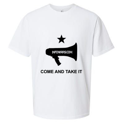 Infowars.Com Come And Take It Sueded Cloud Jersey T-Shirt