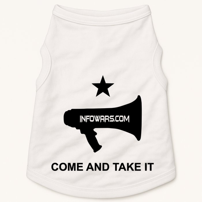 Infowars.Com Come And Take It Doggie Tank