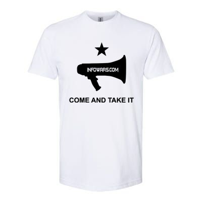 Infowars.Com Come And Take It Softstyle® CVC T-Shirt