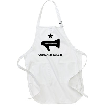 Infowars.Com Come And Take It Full-Length Apron With Pockets