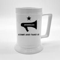 Infowars.Com Come And Take It Beer Stein