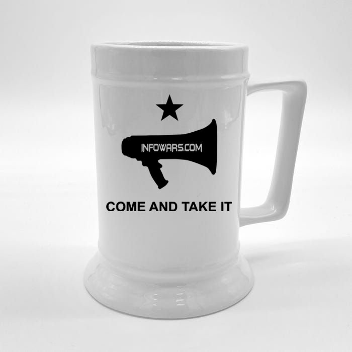 Infowars.Com Come And Take It Beer Stein