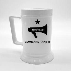 Infowars.Com Come And Take It Beer Stein