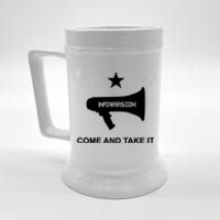 Infowars.Com Come And Take It Beer Stein