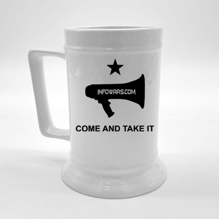 Infowars.Com Come And Take It Beer Stein