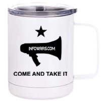 Infowars.Com Come And Take It 12 oz Stainless Steel Tumbler Cup