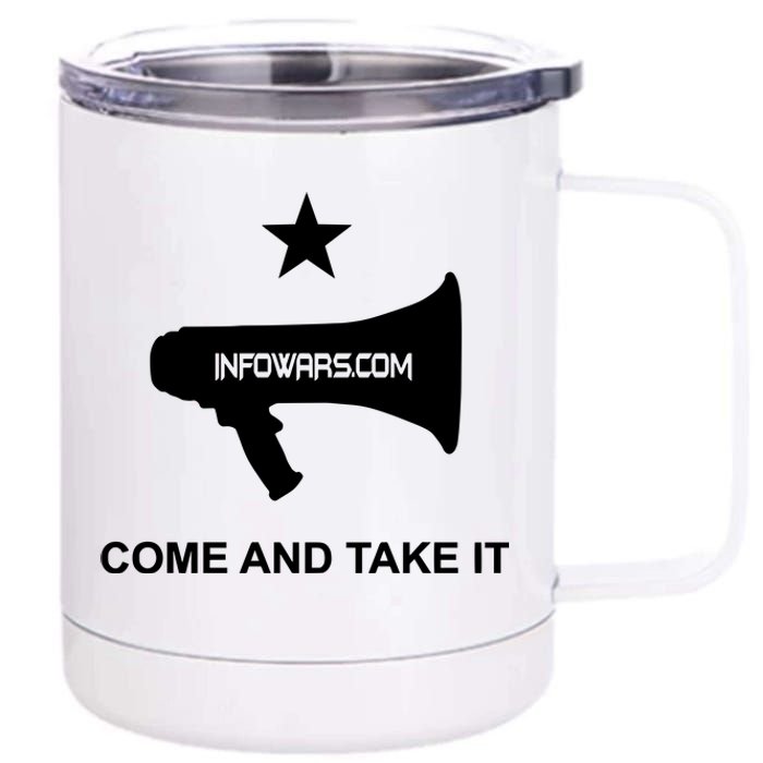 Infowars.Com Come And Take It 12 oz Stainless Steel Tumbler Cup