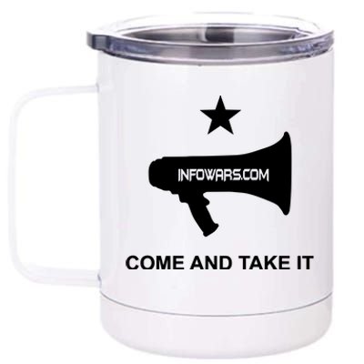 Infowars.Com Come And Take It 12 oz Stainless Steel Tumbler Cup