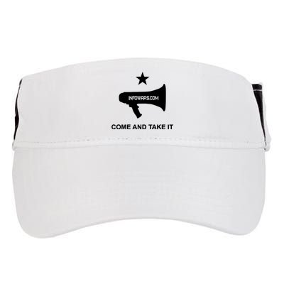 Infowars.Com Come And Take It Adult Drive Performance Visor