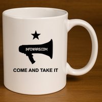 Infowars.Com Come And Take It 11oz C Handle Ceramic Mug