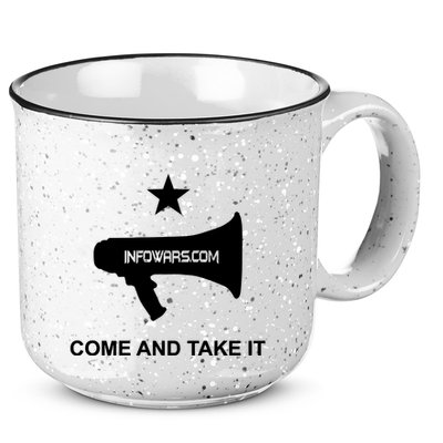 Infowars.Com Come And Take It 15oz Campfire Ceramic Mug