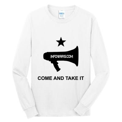 Infowars.Com Come And Take It Tall Long Sleeve T-Shirt