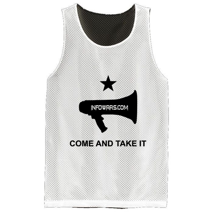 Infowars.Com Come And Take It Mesh Reversible Basketball Jersey Tank