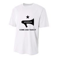 Infowars.Com Come And Take It Youth Performance Sprint T-Shirt