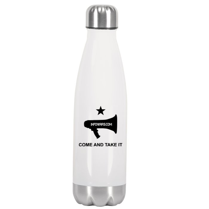 Infowars.Com Come And Take It Stainless Steel Insulated Water Bottle