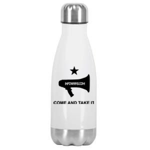 Infowars.Com Come And Take It Stainless Steel Insulated Water Bottle